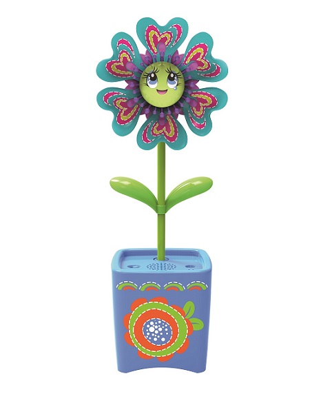 Интерактивная игрушка - Волшебный цветок с заколкой для волос и волшебным жучком  